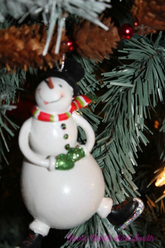 Festival of Trees in an Old House at Christmas