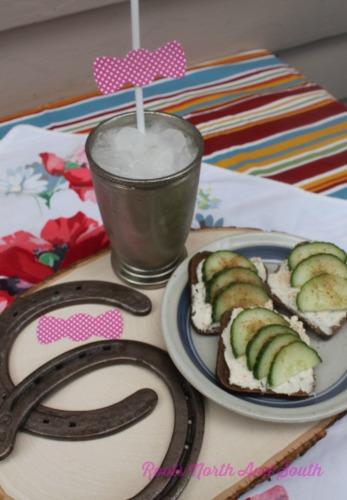 Cucumber Sandwiches and Mint Juleps