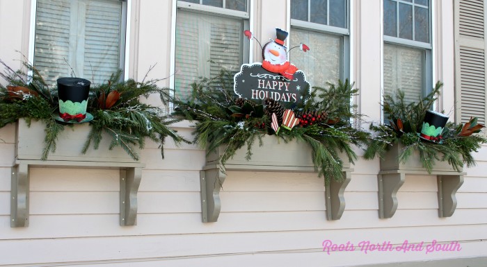 Holiday Window Boxes