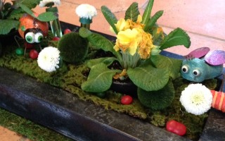Spring Centerpieces: You Gotta Love a Bug