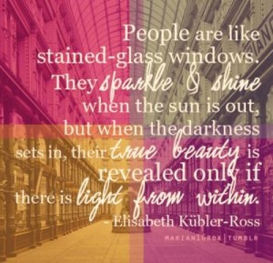 Stained Glass is Like the Spirit