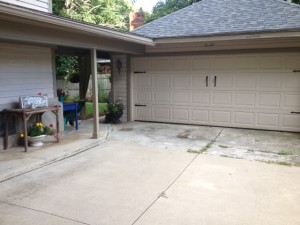 Creating a Cute Garage Door