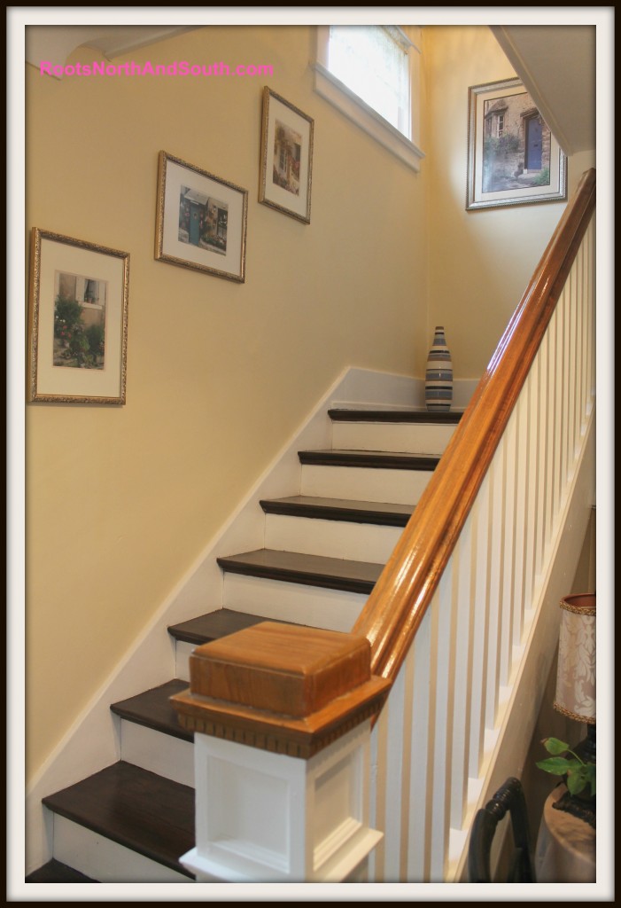 Historic home stairway