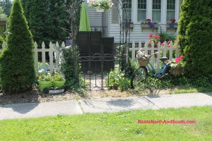 Garden in Historic Home