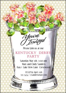 Derby Invite - Mint Julep Cup