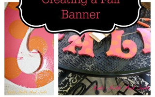 Fall Y’All: Creating a Fall Banner for Window Boxes