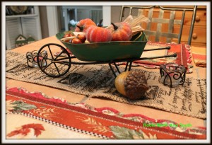 Fall decorating in a historic home