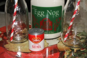 Egg nog at Christmas