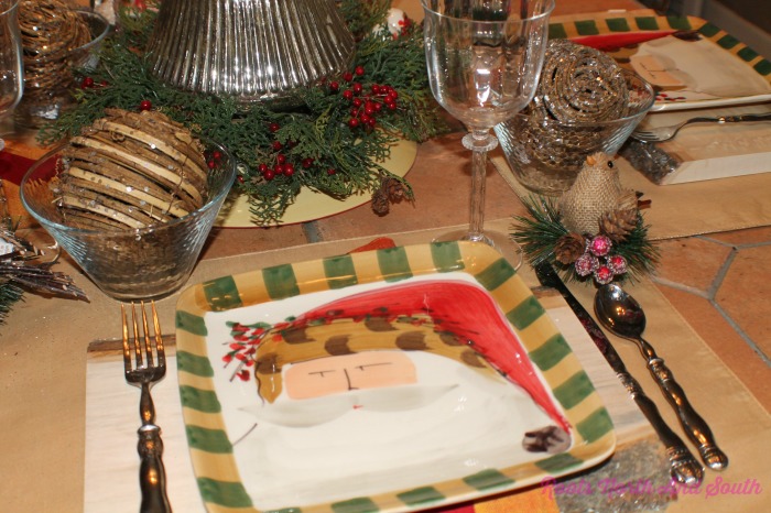Christmas Luncheon Tablescape