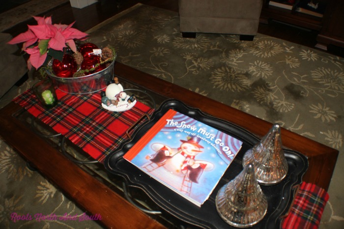 Coffee Table Christmas Decorations