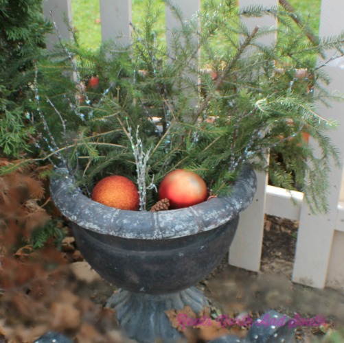 Winter Garden Containers
