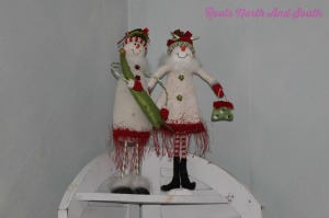 Mr. and Mrs. Snowman