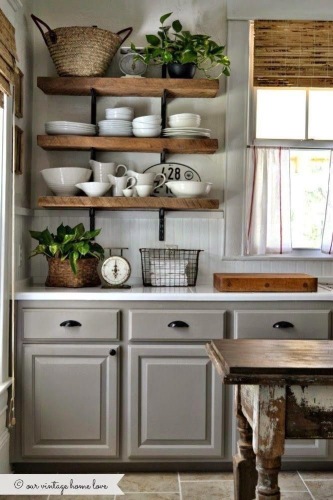 Open Shelving ideas for new house