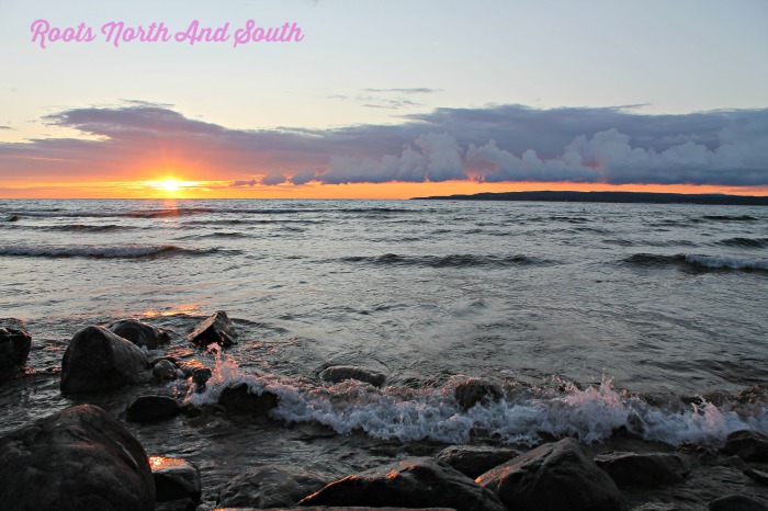 Sunset on Little Traverse Bay