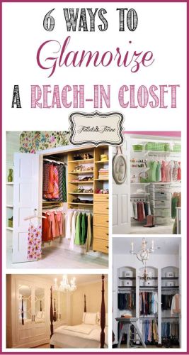 Organizing a Reach In Closet