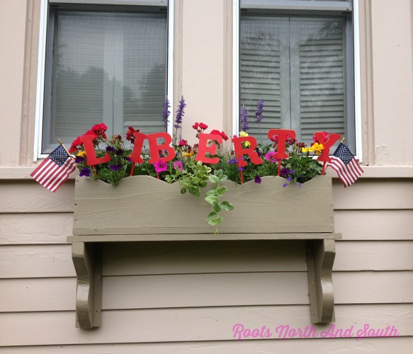 Memorial Day Window Boxes