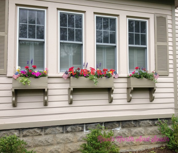Memorial Day Window Boxes