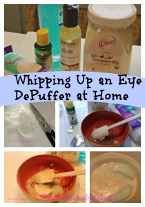 Homemade Eye DePuffer