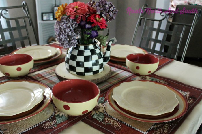 Quick and Easy Fall Tablescape