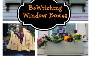 Be-Witching Halloween Window Boxes