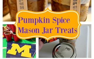 Pumpkin Spice Mason Jar Cake