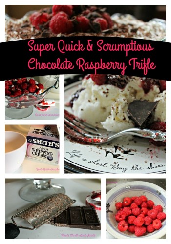 Super Quick and Scrumptious Chocolate Raspberry Trifle