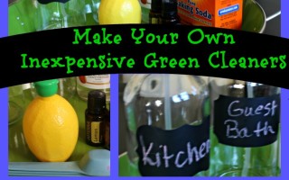 Make Your Own Green Cleaning Products