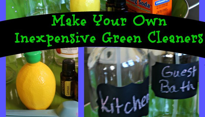 Make Your Own Green Cleaning Products