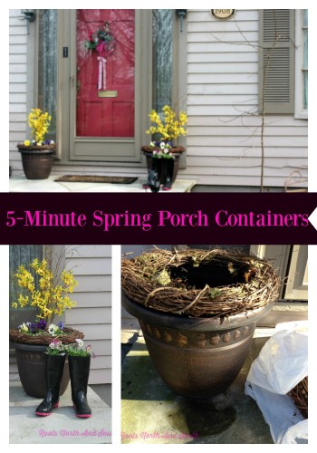 5-Minute Spring Porch Decorating