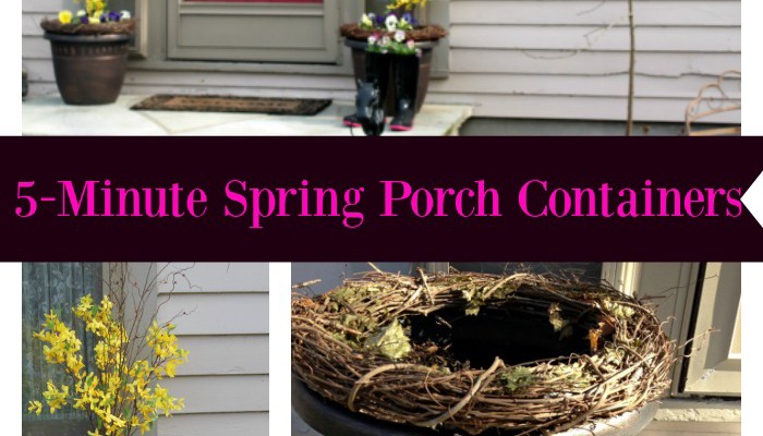 5-Minute Spring Porch