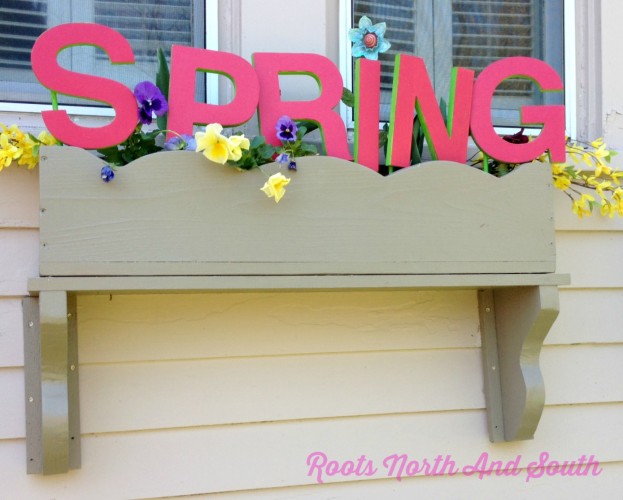 Creating Spring Window boxes