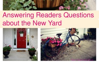 Answering Readers’ Questions about Our New House Garden