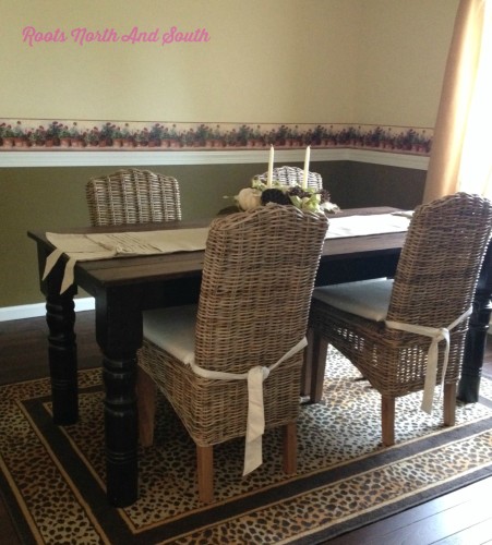 My dining room makeover