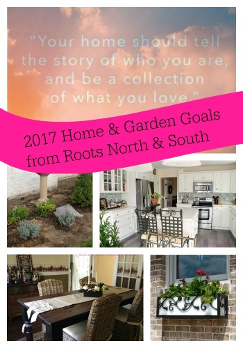 Home and garden goals for the new year