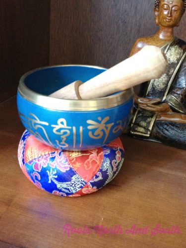 Pretty meditation bowl