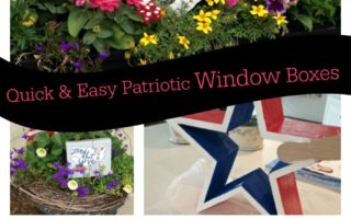 Quick & Easy Patriotic Window Boxes