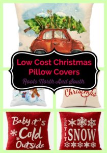 Inexpensive pillow covers