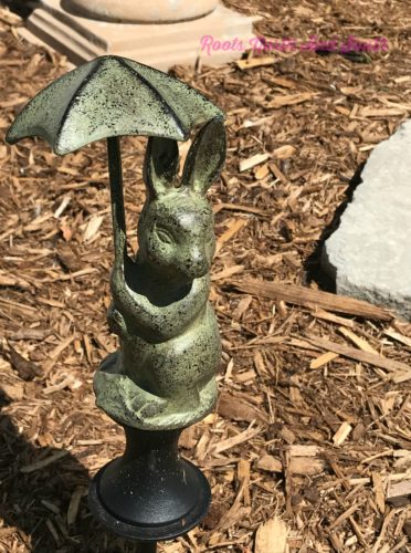 Bronze bunny hose guards
