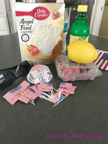 Lemon Angel Food Cupcakes for a summer treat
