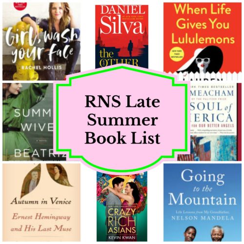 Ideas for your late summer book list